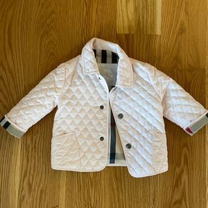 Burberry baby jacket